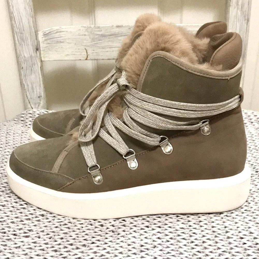 Greats Brooklyn Morgan Fur Lined Boots